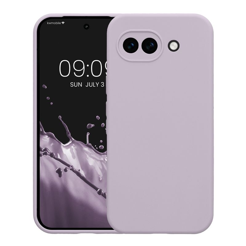 Laptop, Telefoane si Tablete - Telefoane mobile si accesorii - Accesorii Telefoane - Huse telefoane - Husa Kwmobile pentru Google Pixel 10a, anti-alunecare, silicon, lavanda - Infinity.ro