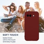 Laptop, Telefoane si Tablete - Telefoane mobile si accesorii - Accesorii Telefoane - Huse telefoane - Husa Kwmobile pentru Google Pixel 10a, anti-alunecare, silicon, rosu - Infinity.ro