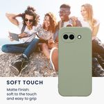 Laptop, Telefoane si Tablete - Telefoane mobile si accesorii - Accesorii Telefoane - Huse telefoane - Husa Kwmobile pentru Google Pixel 10a, anti-alunecare, silicon, verde, gri - Infinity.ro