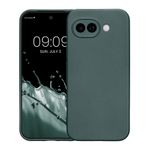 Laptop, Telefoane si Tablete - Telefoane mobile si accesorii - Accesorii Telefoane - Huse telefoane - Husa Kwmobile pentru Google Pixel 10a, anti-alunecare, silicon, turcoaz metalizat - Infinity.ro