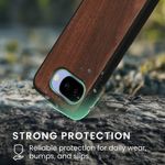 Laptop, Telefoane si Tablete - Telefoane mobile si accesorii - Accesorii Telefoane - Huse telefoane - Husa Kwmobile pentru Google Pixel 10a, compatibilitate MagSafe, lemn, TPU, maro - Infinity.ro