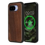 Laptop, Telefoane si Tablete - Telefoane mobile si accesorii - Accesorii Telefoane - Huse telefoane - Husa Kwmobile pentru Google Pixel 10a, compatibilitate MagSafe, lemn, TPU, maro - Infinity.ro