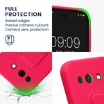 Laptop, Telefoane si Tablete - Telefoane mobile si accesorii - Accesorii Telefoane - Huse telefoane - Husa Kwmobile pentru Google Pixel 10a, functie stand, silicon, roz - Infinity.ro
