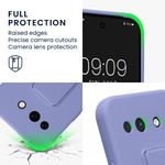 Laptop, Telefoane si Tablete - Telefoane mobile si accesorii - Accesorii Telefoane - Huse telefoane - Husa Kwmobile pentru Google Pixel 10a, functie stand, silicon, mov - Infinity.ro