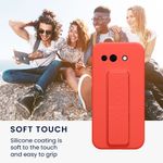 Laptop, Telefoane si Tablete - Telefoane mobile si accesorii - Accesorii Telefoane - Huse telefoane - Husa Kwmobile pentru Google Pixel 10a, functie stand, silicon, coral - Infinity.ro