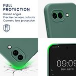 Laptop, Telefoane si Tablete - Telefoane mobile si accesorii - Accesorii Telefoane - Huse telefoane - Husa Kwmobile pentru Google Pixel 10a, anti-alunecare, silicon, verde padure - Infinity.ro