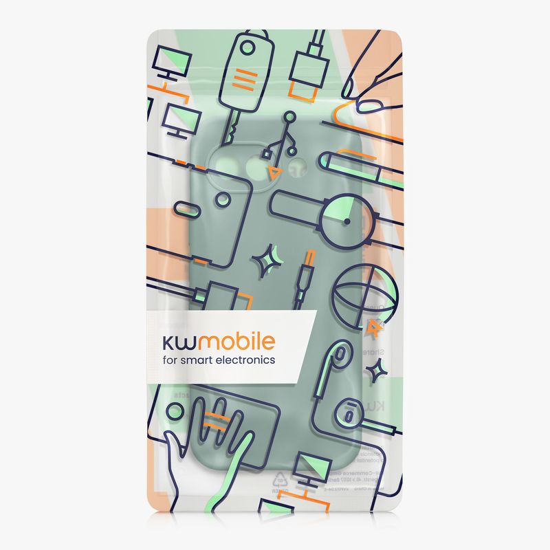 Laptop, Telefoane si Tablete - Telefoane mobile si accesorii - Accesorii Telefoane - Huse telefoane - Husa Kwmobile pentru Google Pixel 10a, anti-alunecare, silicon, verde padure - Infinity.ro