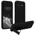 Laptop, Telefoane si Tablete - Telefoane mobile si accesorii - Accesorii Telefoane - Huse telefoane - Husa Kwmobile pentru Google Pixel 10a, functie stand, silicon, negru - Infinity.ro