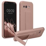 Laptop, Telefoane si Tablete - Telefoane mobile si accesorii - Accesorii Telefoane - Huse telefoane - Husa Kwmobile pentru Google Pixel 10a, functie stand, silicon, roz prafuit - Infinity.ro