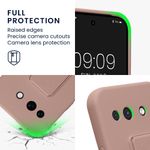Laptop, Telefoane si Tablete - Telefoane mobile si accesorii - Accesorii Telefoane - Huse telefoane - Husa Kwmobile pentru Google Pixel 10a, functie stand, silicon, roz prafuit - Infinity.ro