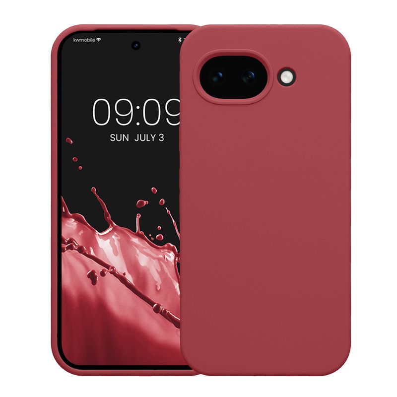 Laptop, Telefoane si Tablete - Telefoane mobile si accesorii - Accesorii Telefoane - Huse telefoane - Husa Kwmobile pentru Google Pixel 10a, incarcare wireless, anti-alunecare, silicon, roz - Infinity.ro