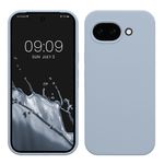 Laptop, Telefoane si Tablete - Telefoane mobile si accesorii - Accesorii Telefoane - Huse telefoane - Husa Kwmobile pentru Google Pixel 10a, incarcare wireless, silicon, albastru deschis - Infinity.ro