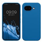 Laptop, Telefoane si Tablete - Telefoane mobile si accesorii - Accesorii Telefoane - Huse telefoane - Husa Kwmobile pentru Google Pixel 10a, incarcare wireless, silicon, albastru recif - Infinity.ro
