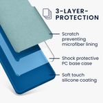 Laptop, Telefoane si Tablete - Telefoane mobile si accesorii - Accesorii Telefoane - Huse telefoane - Husa Kwmobile pentru Google Pixel 10a, incarcare wireless, silicon, albastru recif - Infinity.ro