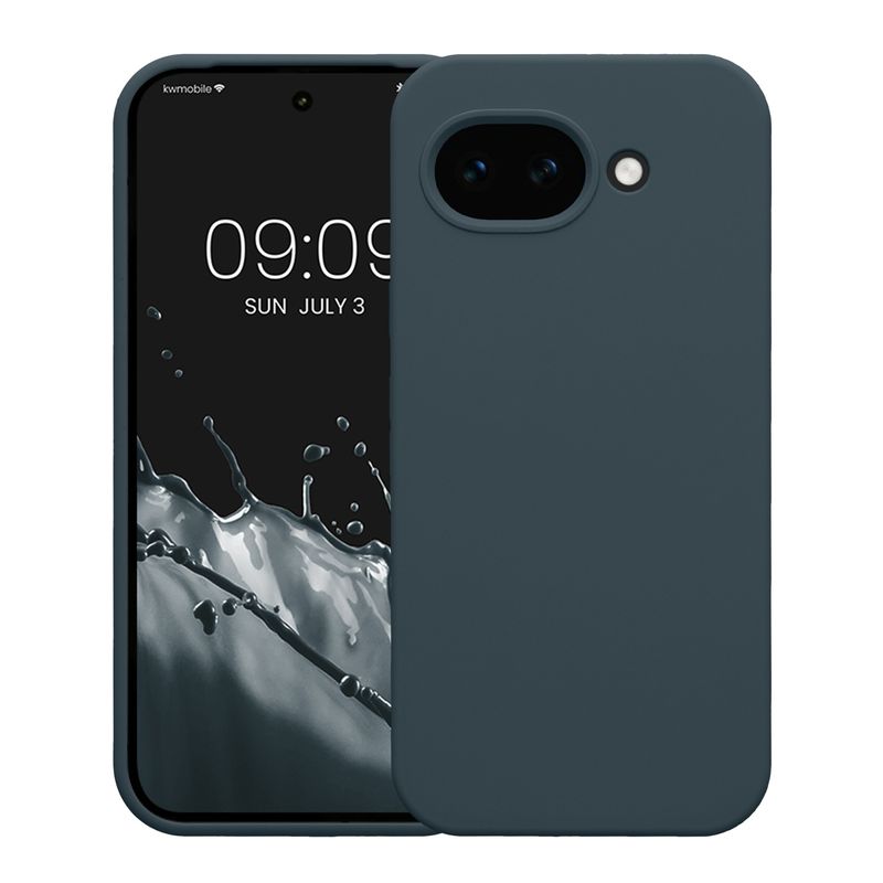 Laptop, Telefoane si Tablete - Telefoane mobile si accesorii - Accesorii Telefoane - Huse telefoane - Husa Kwmobile pentru Google Pixel 10a, incarcare wireless, silicon, gri - Infinity.ro