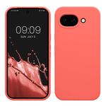 Laptop, Telefoane si Tablete - Telefoane mobile si accesorii - Accesorii Telefoane - Huse telefoane - Husa Kwmobile pentru Google Pixel 10a, incarcare wireless, silicon, coral - Infinity.ro