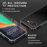 Laptop, Telefoane si Tablete - Telefoane mobile si accesorii - Accesorii Telefoane - Huse telefoane - Husa Kwmobile pentru Google Pixel 10a, protectie la socuri, protectie la zgarieturi, TPU, sticla temperata, transparent - Infinity.ro