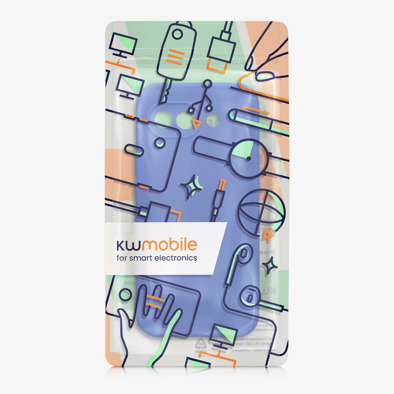 Laptop, Telefoane si Tablete - Telefoane mobile si accesorii - Accesorii Telefoane - Huse telefoane - Husa Kwmobile pentru Google Pixel 10a, protectie la zgarieturi, silicon, albastru - Infinity.ro