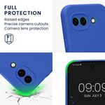 Laptop, Telefoane si Tablete - Telefoane mobile si accesorii - Accesorii Telefoane - Huse telefoane - Husa Kwmobile pentru Google Pixel 10a, protectie la zgarieturi, silicon, albastru - Infinity.ro