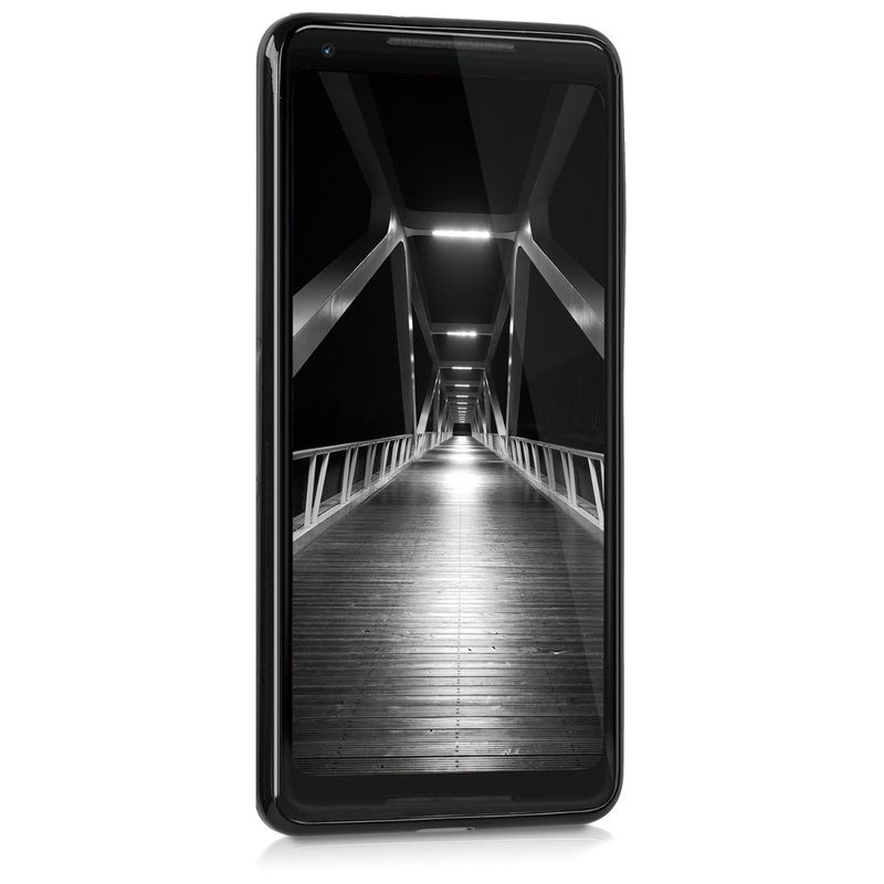 Laptop, Telefoane si Tablete - Telefoane mobile si accesorii - Accesorii Telefoane - Huse telefoane - Husa Kwmobile pentru Google Pixel 2 XL, incarcare wireless, silicon, negru - Infinity.ro