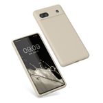 Laptop, Telefoane si Tablete - Telefoane mobile si accesorii - Accesorii Telefoane - Huse telefoane - Husa Kwmobile pentru Google Pixel 6a, anti-alunecare, silicon, bej - Infinity.ro