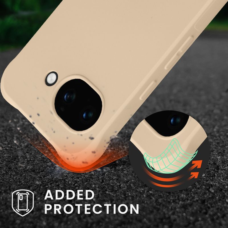 Laptop, Telefoane si Tablete - Telefoane mobile si accesorii - Accesorii Telefoane - Huse telefoane - Husa Kwmobile pentru Google Pixel 10a, protectie la socuri, silicon, bej - Infinity.ro