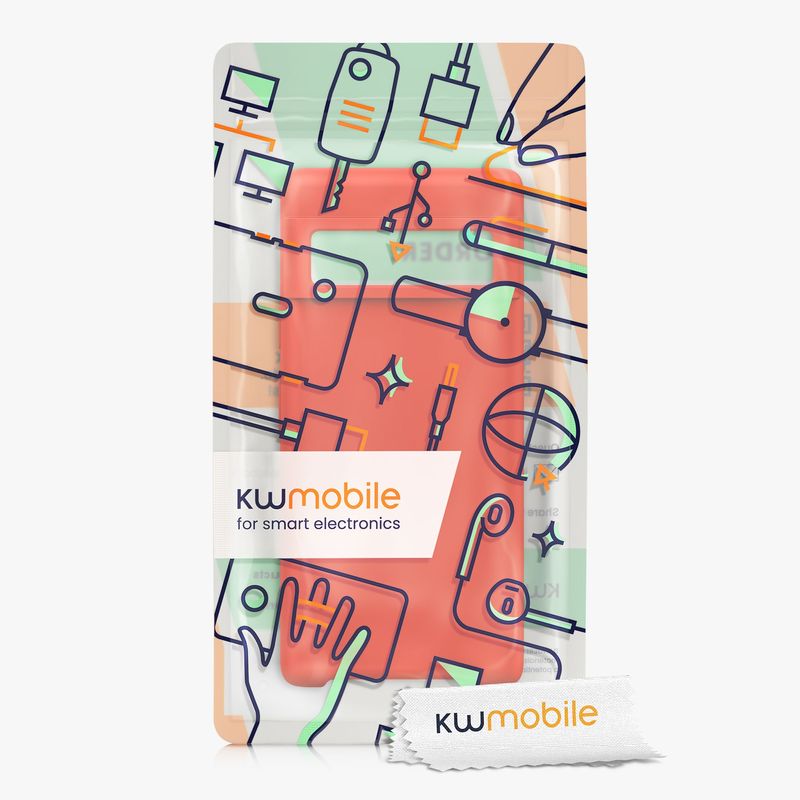 Laptop, Telefoane si Tablete - Telefoane mobile si accesorii - Accesorii Telefoane - Huse telefoane - Husa Kwmobile pentru Google Pixel 6 Pro, incarcare wireless, silicon, portocaliu - Infinity.ro