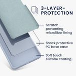 Laptop, Telefoane si Tablete - Telefoane mobile si accesorii - Accesorii Telefoane - Huse telefoane - Husa Kwmobile pentru Google Pixel 7 Pro, anti-alunecare, silicon, albastru - Infinity.ro