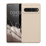 Laptop, Telefoane si Tablete - Telefoane mobile si accesorii - Accesorii Telefoane - Huse telefoane - Husa Kwmobile pentru Google Pixel 7 Pro, anti-alunecare, silicon, bej - Infinity.ro