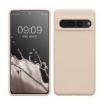 Laptop, Telefoane si Tablete - Telefoane mobile si accesorii - Accesorii Telefoane - Huse telefoane - Husa Kwmobile pentru Google Pixel 7 Pro, anti-alunecare, silicon, bej - Infinity.ro