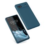 Laptop, Telefoane si Tablete - Telefoane mobile si accesorii - Accesorii Telefoane - Huse telefoane - Husa Kwmobile pentru Google Pixel 6a, anti-alunecare, silicon, albastru - Infinity.ro