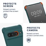 Laptop, Telefoane si Tablete - Telefoane mobile si accesorii - Accesorii Telefoane - Huse telefoane - Husa Kwmobile pentru Google Pixel 7 Pro, protectie la socuri, silicon, albastru - Infinity.ro