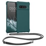 Laptop, Telefoane si Tablete - Telefoane mobile si accesorii - Accesorii Telefoane - Huse telefoane - Husa Kwmobile pentru Google Pixel 7 Pro, protectie la socuri, silicon, albastru - Infinity.ro