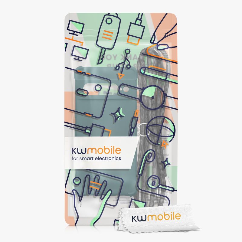Laptop, Telefoane si Tablete - Telefoane mobile si accesorii - Accesorii Telefoane - Huse telefoane - Husa Kwmobile pentru Google Pixel 7 Pro, protectie la socuri, silicon, albastru - Infinity.ro