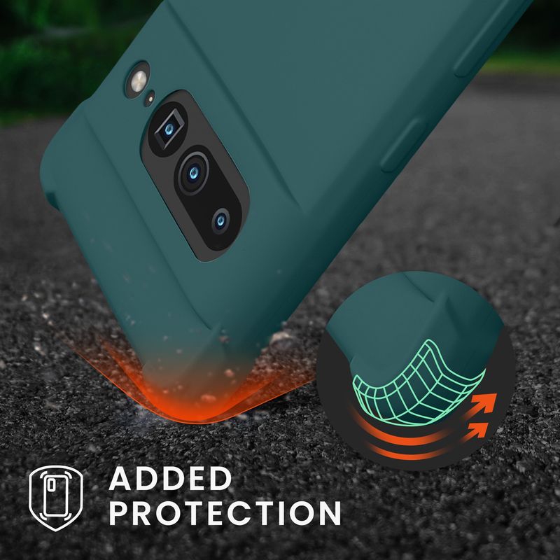 Laptop, Telefoane si Tablete - Telefoane mobile si accesorii - Accesorii Telefoane - Huse telefoane - Husa Kwmobile pentru Google Pixel 7 Pro, protectie la socuri, silicon, albastru - Infinity.ro