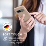 Laptop, Telefoane si Tablete - Telefoane mobile si accesorii - Accesorii Telefoane - Huse telefoane - Husa Kwmobile pentru Google Pixel 7, protectie la socuri, silicon, bej - Infinity.ro