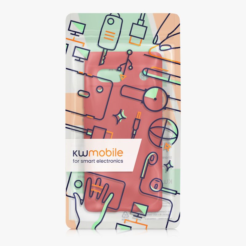 Laptop, Telefoane si Tablete - Telefoane mobile si accesorii - Accesorii Telefoane - Huse telefoane - Husa Kwmobile pentru Google Pixel 7a, anti-alunecare, silicon, rosu - Infinity.ro