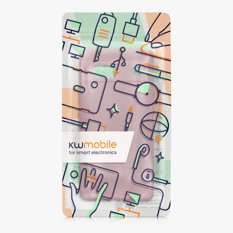 Laptop, Telefoane si Tablete - Telefoane mobile si accesorii - Accesorii Telefoane - Huse telefoane - Husa Kwmobile pentru Google Pixel 7a, anti-alunecare, silicon, roz antic - Infinity.ro