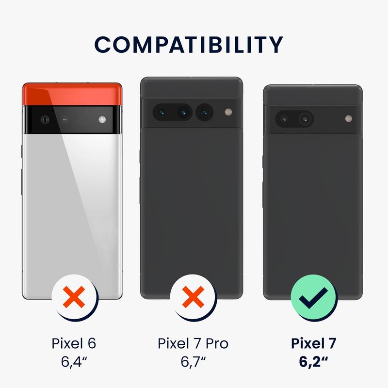 Laptop, Telefoane si Tablete - Telefoane mobile si accesorii - Accesorii Telefoane - Huse telefoane - Husa Kwmobile pentru Google Pixel 7, protectie la socuri, silicon, negru - Infinity.ro