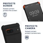 Laptop, Telefoane si Tablete - Telefoane mobile si accesorii - Accesorii Telefoane - Huse telefoane - Husa Kwmobile pentru Google Pixel 7, protectie la socuri, silicon, negru - Infinity.ro