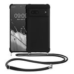 Laptop, Telefoane si Tablete - Telefoane mobile si accesorii - Accesorii Telefoane - Huse telefoane - Husa Kwmobile pentru Google Pixel 7, protectie la socuri, silicon, negru - Infinity.ro