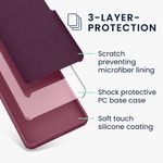 Laptop, Telefoane si Tablete - Telefoane mobile si accesorii - Accesorii Telefoane - Huse telefoane - Husa Kwmobile pentru Google Pixel 8 Pro, anti-alunecare, silicon, mov - Infinity.ro