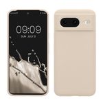 Laptop, Telefoane si Tablete - Telefoane mobile si accesorii - Accesorii Telefoane - Huse telefoane - Husa Kwmobile pentru Google Pixel 8, anti-alunecare, silicon, bej - Infinity.ro