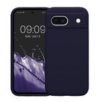 Laptop, Telefoane si Tablete - Telefoane mobile si accesorii - Accesorii Telefoane - Huse telefoane - Husa Kwmobile pentru Google Pixel 8a, anti-alunecare, anti-amprenta, silicon, albastru - Infinity.ro