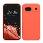 Laptop, Telefoane si Tablete - Telefoane mobile si accesorii - Accesorii Telefoane - Huse telefoane - Husa Kwmobile pentru Google Pixel 8a, anti-alunecare, silicon, coral intens - Infinity.ro