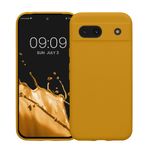 Laptop, Telefoane si Tablete - Telefoane mobile si accesorii - Accesorii Telefoane - Huse telefoane - Husa Kwmobile pentru Google Pixel 8a, anti-alunecare, protectie la zgarieturi, silicon, galben - Infinity.ro