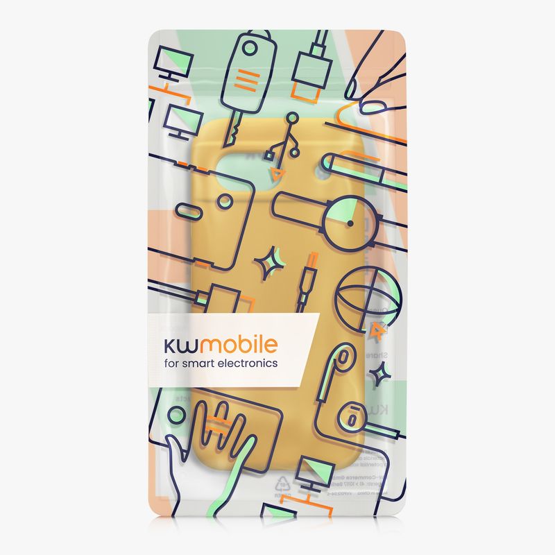 Laptop, Telefoane si Tablete - Telefoane mobile si accesorii - Accesorii Telefoane - Huse telefoane - Husa Kwmobile pentru Google Pixel 8a, anti-alunecare, anti-amprenta, silicon, galben - Infinity.ro