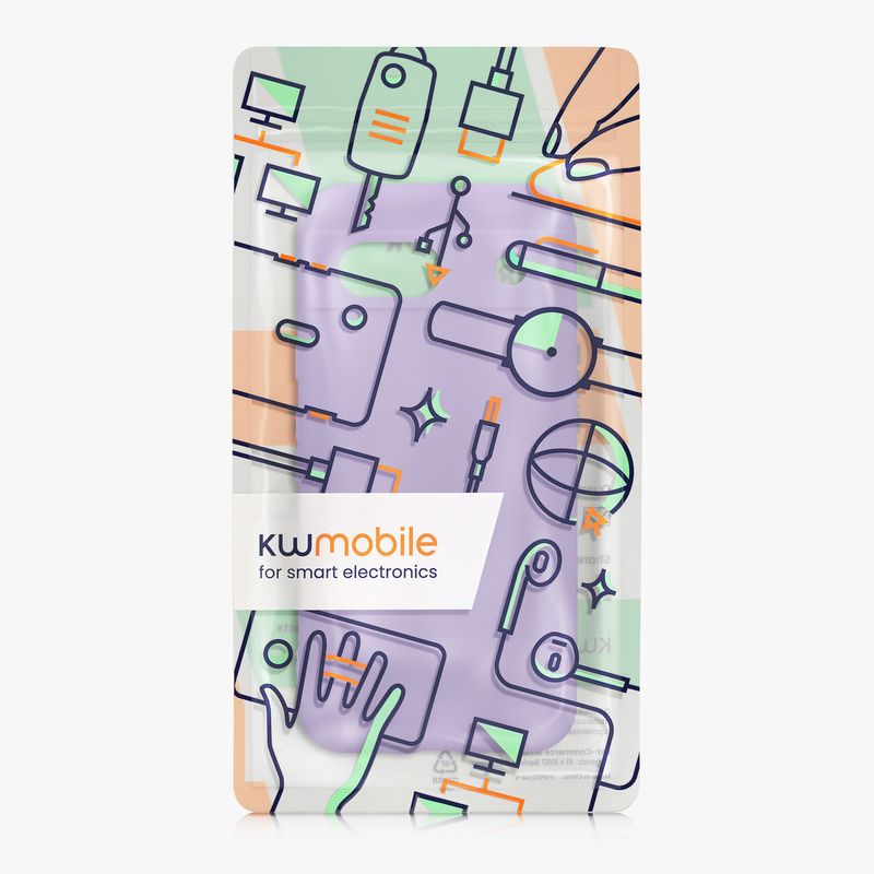 Laptop, Telefoane si Tablete - Telefoane mobile si accesorii - Accesorii Telefoane - Huse telefoane - Husa Kwmobile pentru Google Pixel 8a, anti-alunecare, silicon, mov - Infinity.ro