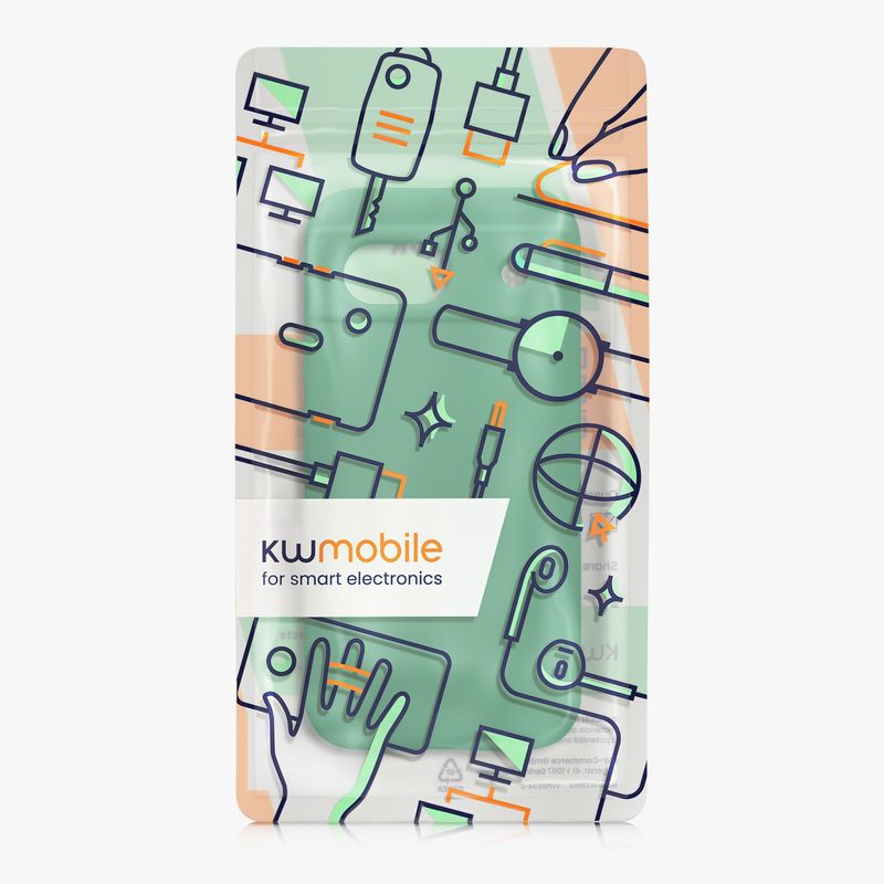 Laptop, Telefoane si Tablete - Telefoane mobile si accesorii - Accesorii Telefoane - Huse telefoane - Husa Kwmobile pentru Google Pixel 8a, anti-alunecare, silicon, verde - Infinity.ro