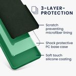 Laptop, Telefoane si Tablete - Telefoane mobile si accesorii - Accesorii Telefoane - Huse telefoane - Husa Kwmobile pentru Google Pixel 8a, anti-alunecare, silicon, verde - Infinity.ro